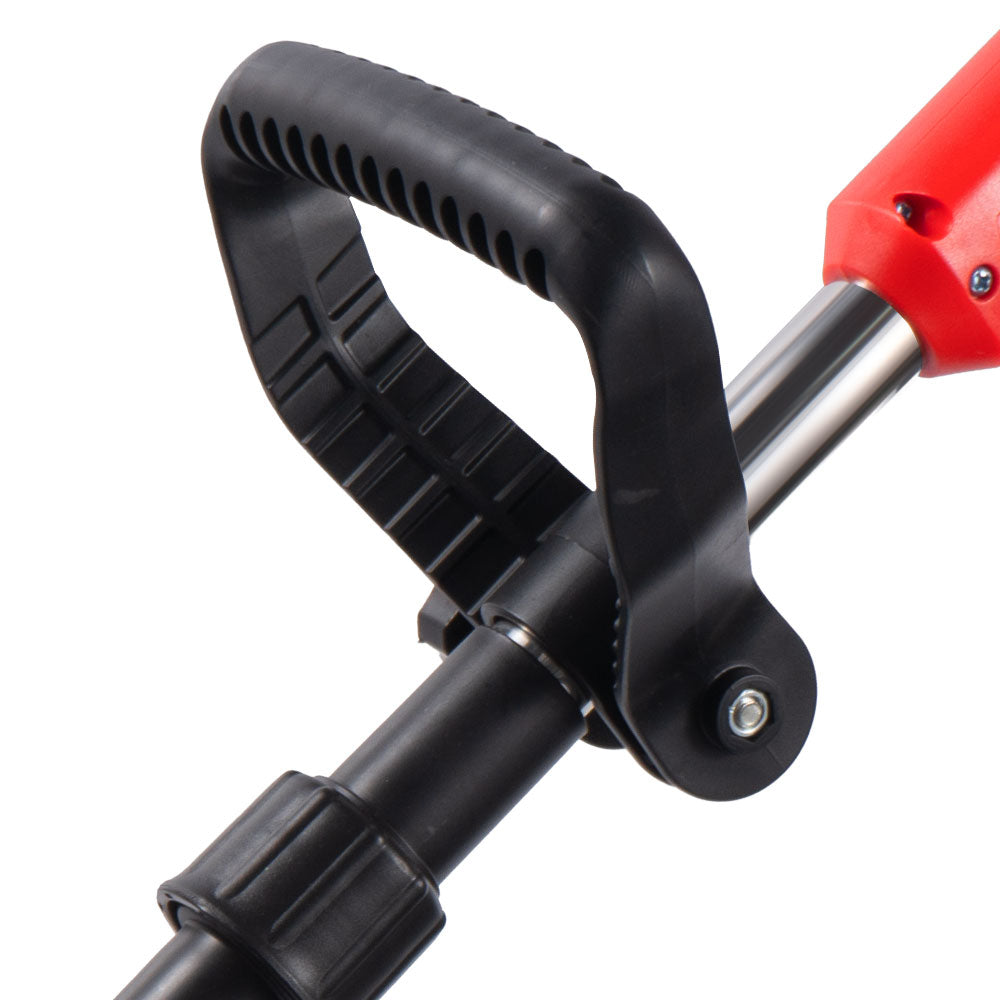 Motocoasa electrica fara fir cu lama metalica | Tuns si taiat iarba cu baterie reincarcabila | Unealta gradina usoara si eficienta
