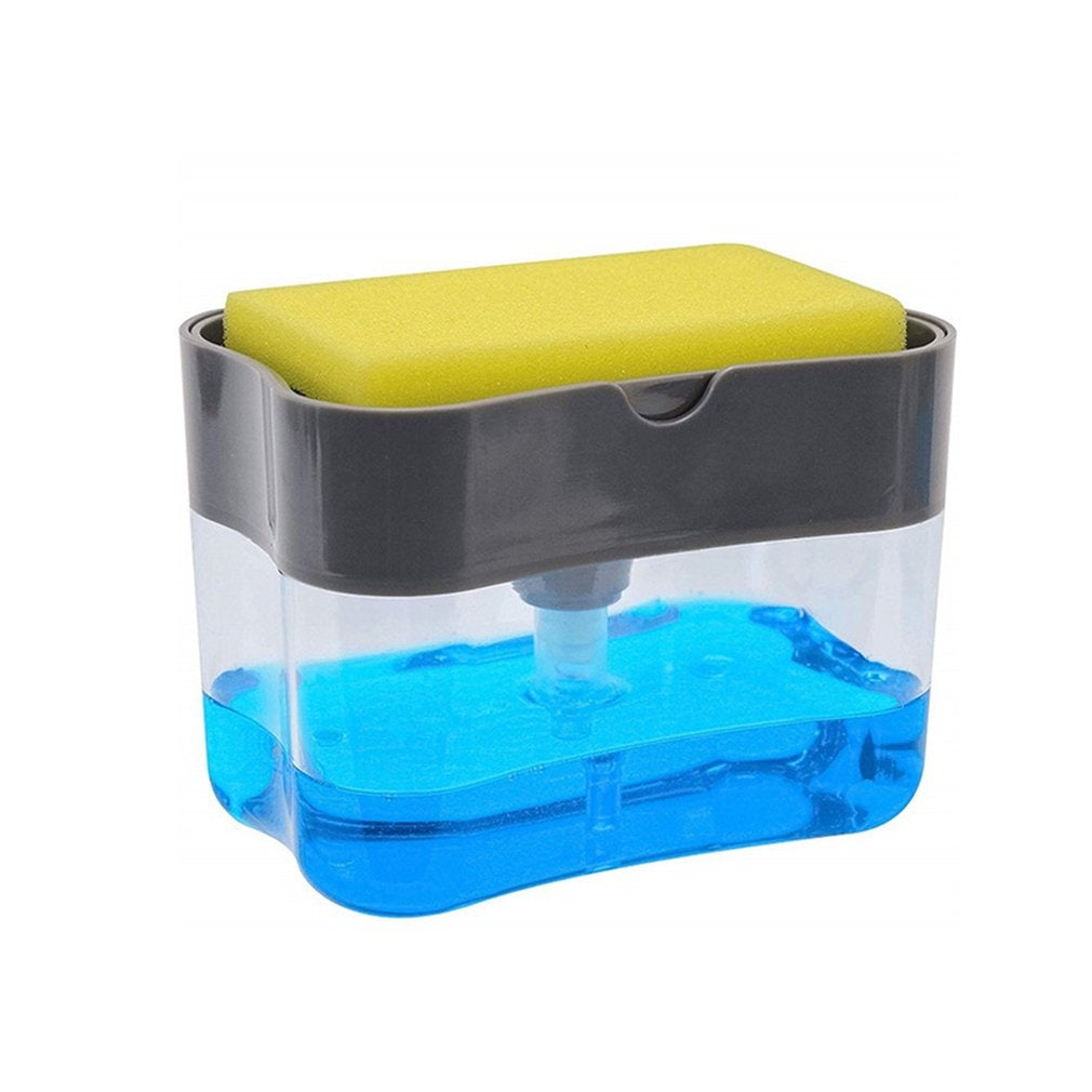 Dispenser pentru burete si dozator detergent de vase