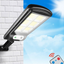 Lampa cu incarcare solara, 20W, 3 moduri de functionare, buton ON/OFF, telecomanda inclusa