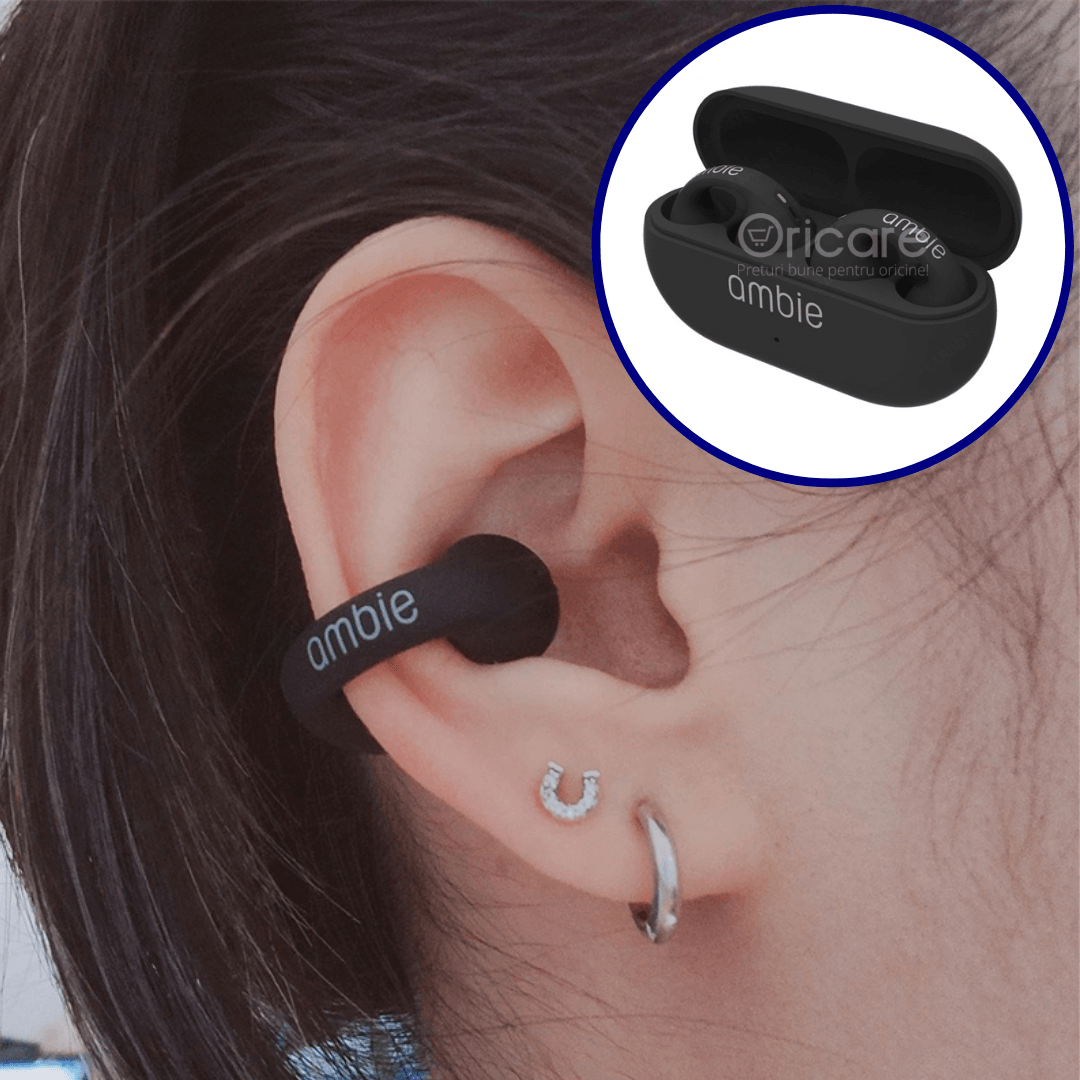 Casti WirelessPro, control tactil, rezistente la apa, compatibile cu orice telefon - Oricare.ro