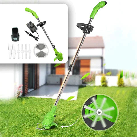 Motocoasa electrica pentru gradina | Taiere precisa si usoara a ierbii | Design ergonomic, motor puternic si silentios