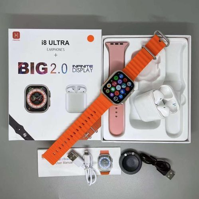 SET Casti Wireless si Ceas Smart Watch, Bratara Fitnes, variante culori