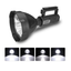 Lanterna LED cu trepied, 60W, raza de actiune 1KM, 4 moduri de iluminare, functie Powerbank