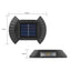 SET 4x Lampa solara de perete SolarWall LP-0029