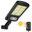 Lampa cu incarcare solara, 20W, 3 moduri de functionare, buton ON/OFF, telecomanda inclusa