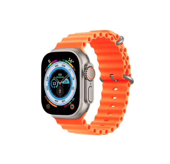 Set 2 Smartwatch Bluetooth WS-L9 pentru El si Ea de 49 mm cu 7 curele disponibile si 2 carcase